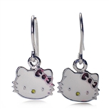 Kolczyki Charms Q-2631 Czerwony