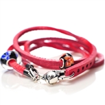 Bransoletka HC-040 Czerwony