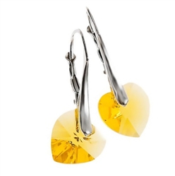 Zdjęcie Kolczyki CK001-7 Light Topaz